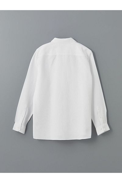 LC Waikiki Slim Fit Long Sleeve Dobby Men's Shirt