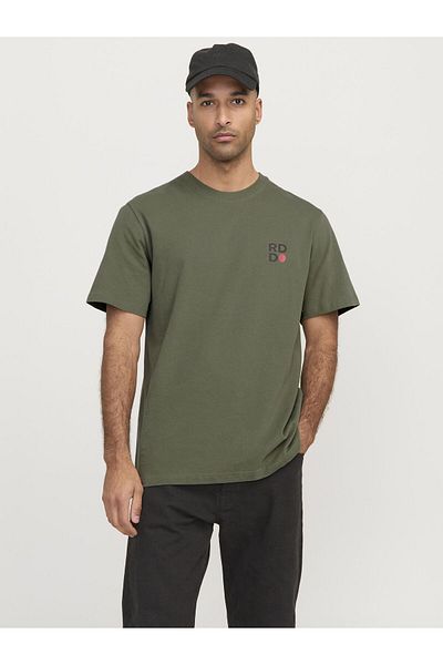 R.D.D. ROYAL DENIM DIVISION T-shirt RDD Gedruckt Rundhals T-shirt