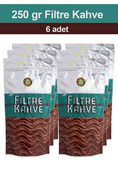 Kahve Dünyası Kahve Dünyası Filtre Kahve 250 gr x 6 Adet