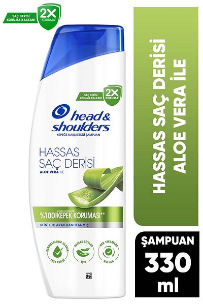 Head&Shoulders 330 ml Sensitive Scalp Shampoo with Aloe Vera