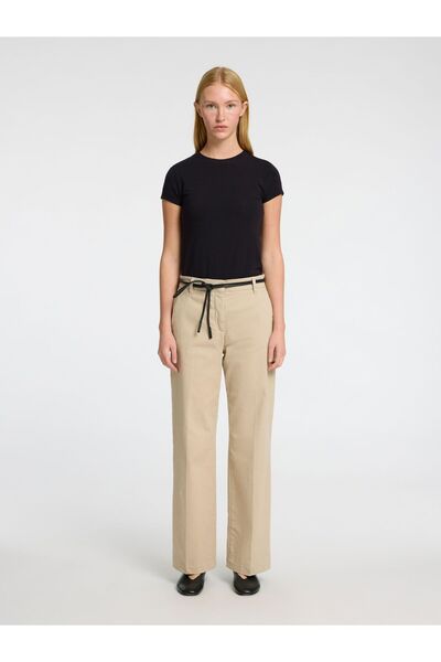 Selected Femme Chino Wide Fit