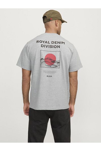 R.D.D. ROYAL DENIM DIVISION T-shirt RDD Rückenprint Rundhals T-shirt
