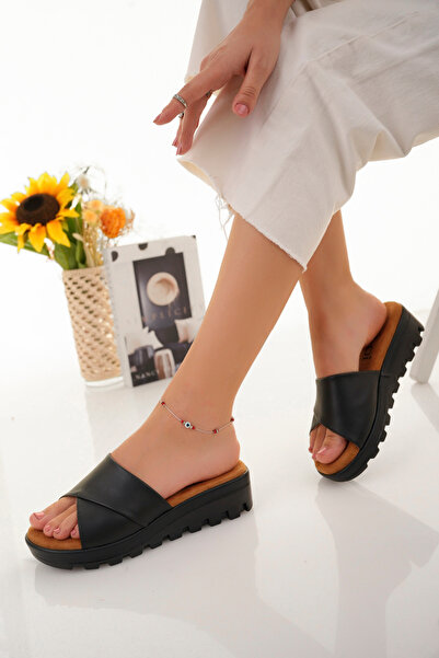 ALPODİ Women's Orthopedic Soft Sole Anatomical Slippers Ald1000-0205