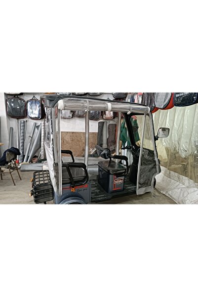 Aksekili Meka Bus-Pro Elektrikli Motor Şeffaf Branda