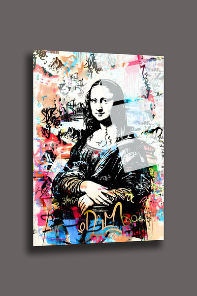 HMDS CONCEPT Mona Liza, Pop Art, Slikanje na staklu 197