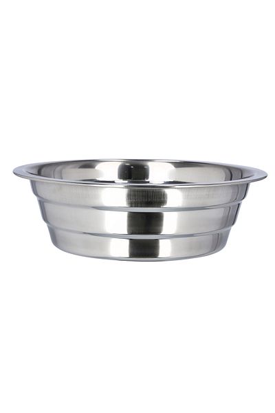 DELCASA Rice Strainer with Bottom Hole - Stainless Steel Rice Washing Bowl