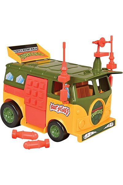 Teenage Mutant Ninja Turtles Action Figure,Original Party Wagon,Yellow Green,M,81288