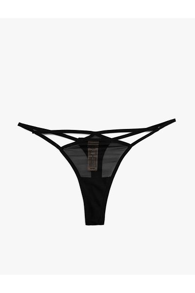 Koton Transparent Tulle String Panties