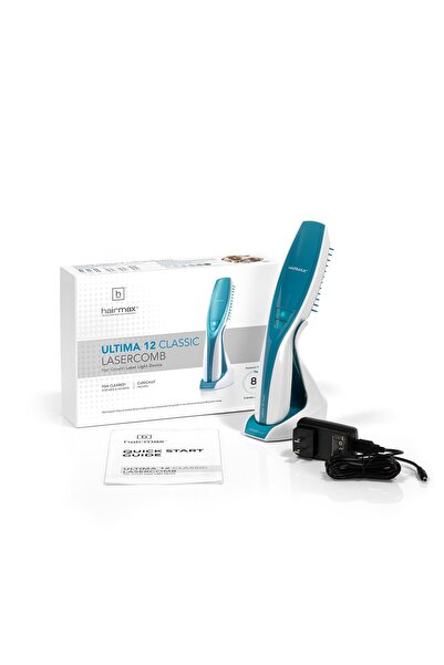 Hairmax جهاز نمو الشعر Ultima 12 Classic LaserComb (حاصل على موافقة إدارة الغذاء والدواء الأمريكية)