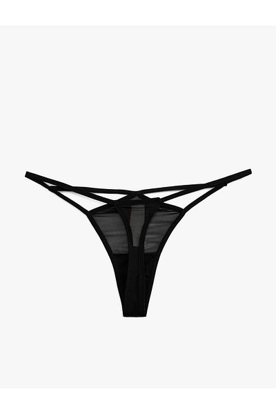 Koton Transparent Tulle String Panties