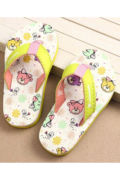 Cute Walk by Babyhug حذاء شبشب بطبعة حيوانات من Cute Walk من Babyhug - أخضر