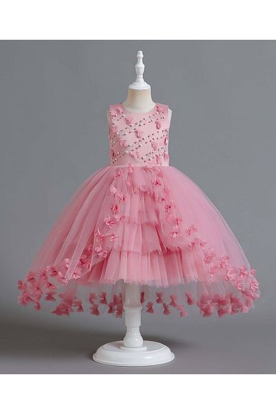Mark & Mia Mark & Mia Pearl Embellished Party Dress - Dark Pink
