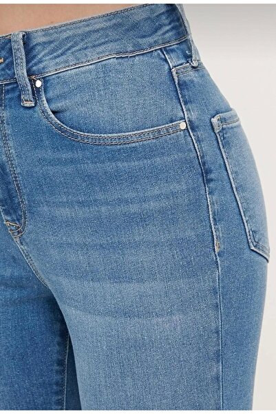 bee ŽENSKE Skinni Licra visokog struka Ekstra rastezljive farmerke