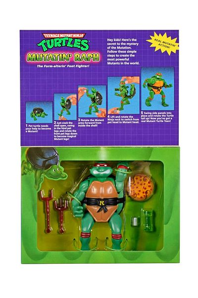 Teenage Mutant Ninja Turtles Mutatin Raphael Action Figure
