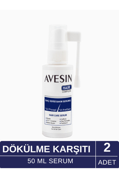 avesin Saç Derisi Bakım Serumu 50ml 2 Adet