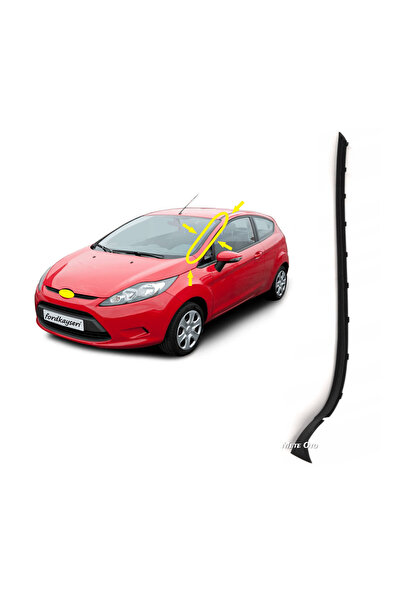 fkoto Fiesta Uyumlu Ön Cam Çıta Fitili - Dış Kenar Direk Lastiği Sol [2008--2017]