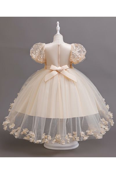 Mark & Mia Mark & Mia Embroidered Party Dress - Champagne