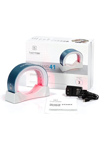 Hairmax جهاز LaserBand 41 Comfortflex (حاصل على موافقة إدارة الغذاء والدواء)