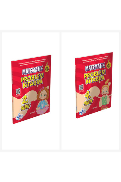 Murat Yayınları 3.sınıf Matematik Ve 4.sınıf Matematik Problem Kitap Seti.
