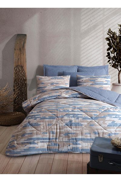 Apricitas HOME Kb Double Sleeping Set Barry Indigo - Sleeping Set