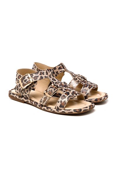John May Σανδάλια για γυναίκες / κορίτσια - John May 545-Leopard RC-25Y-001-R29626