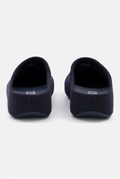 Fitflop Women Shuv Felt Slip On Clogs, Navy Blue