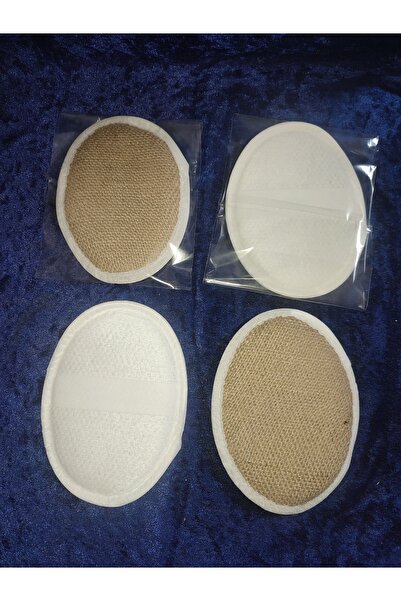 Uslu Çeyiz طقم حمام إسفنجي مكون من 10 قطع، لون أبيض (اختياري للاستخدام الفردي)