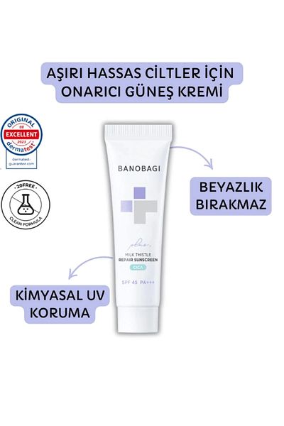 Banobagi Milk Thistle Repair Cica - Spf45 Pa++ Whiteness Sunscreen