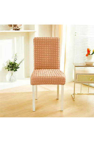 ÖZMAKAN Chair Cover Without Wrapped Skirt, Cover 6 Pcs