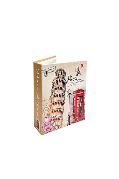 Nobbystar 15X21Cm Pisa Tower Pattern Photo Album of 100