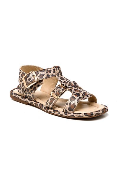 John May Σανδάλια για γυναίκες / κορίτσια - John May 545-Leopard RC-25Y-001-R29626