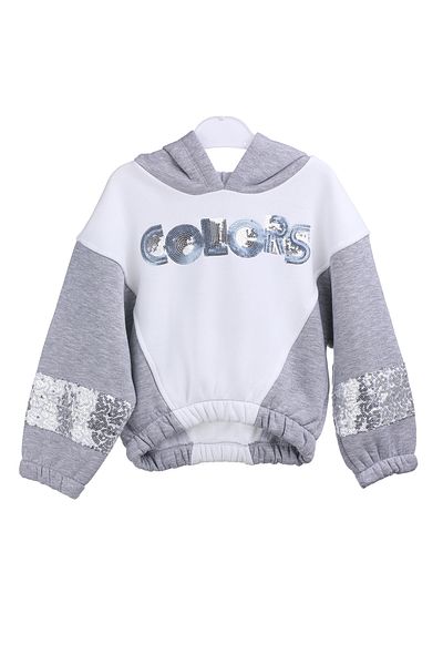 MİMBOKİDS Shiny Sequin Detailed Girl's Tracksuit Set