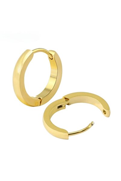 Bylin %100 316 L Cerrahi Çelik Halka Küpe -kalınlık 2,5mm- 1 Çift