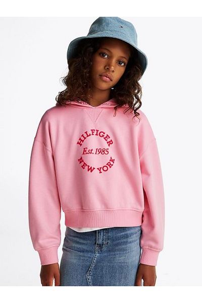 Tommy Hilfiger Tommy Hilfiger Girls Pink Hoodies