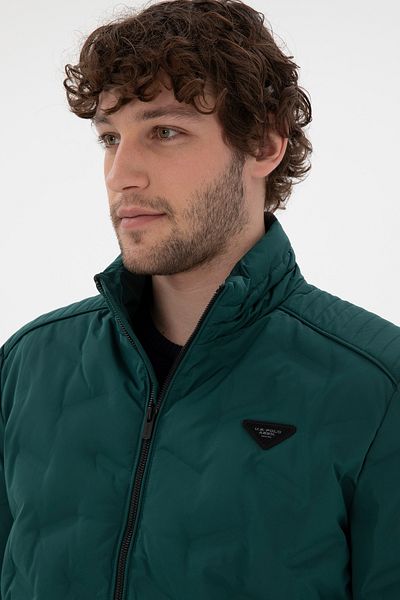 U.S. Polo Assn. Men's Dark Green Coat 50290791 -Vr079
