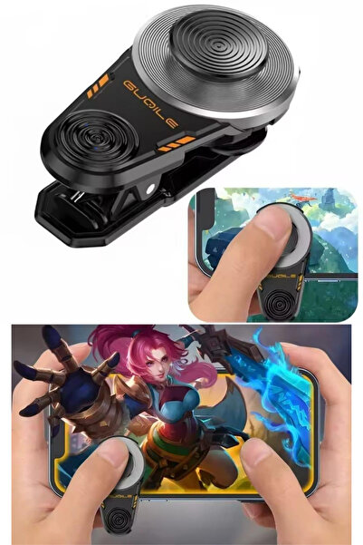 Asfal Motion Trigger Compatible with All Phones Swipe Trigger One Piece Trigger 360 Degree Joystick Button