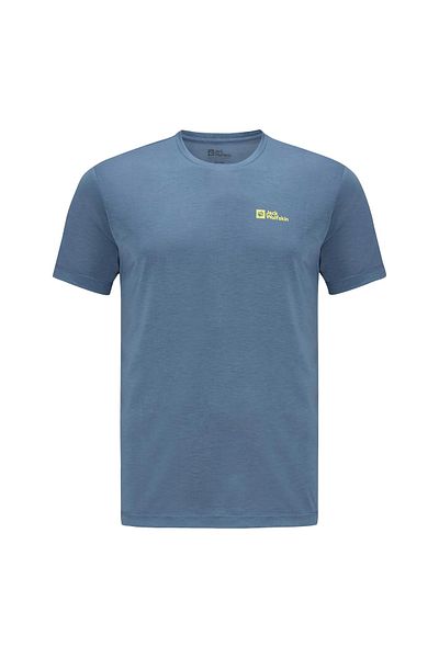Jack Wolfskin Βονάν Σ | s T Ανδρικό Μπλε T-Shirt Ανδρικό T-shirt 1809951tr