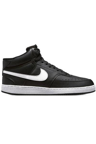 Nike Court Vision Mid Sneaker High Top Casual Black Sports Shoes