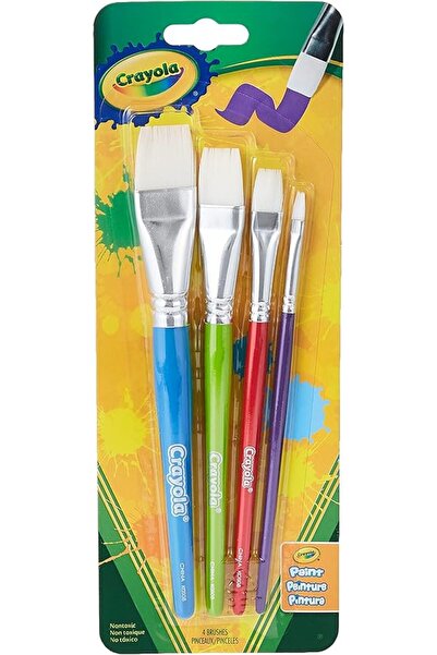 Generic Flat Brush Set | Artist Paint Brush Set for Watercolor Brush Oil Acrylic Drawing Painting, Multicolo