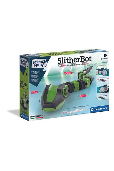 CLEMENTONI Science & Play - Snake Robot 50 cm, Instruction Manual, for Ages 8+ Years Old