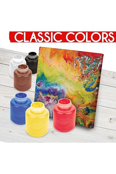 Crayola Acrylic Paint Set 2oz Pack of 6