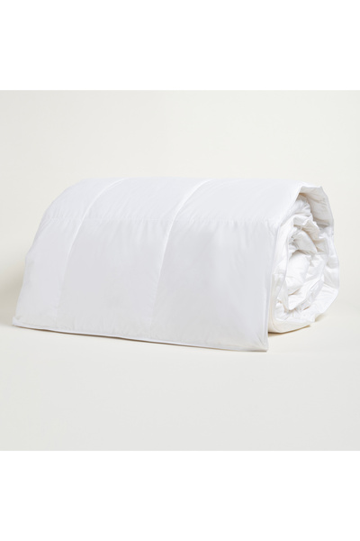 Zsa Zsa Zsu Jutland Kaz Tüyü Çift Kişilik Pamuk 330 Tc %100 Pamuk Yorgan 200x220 Cm Beyaz