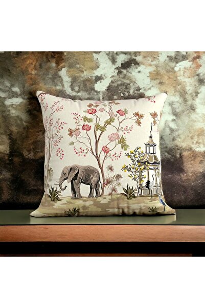 BALAMİR HOME JASTUK, NAVLAKA ZA JASTUK SA SURREALISTIČNIM UZORAKOM SLONJA