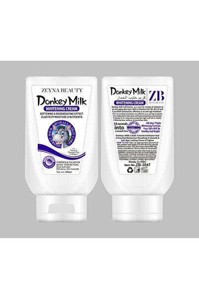 wokali EŞEK SÜTÜ ÖZLÜ BEYAZLATICI KREM VİTAMİN E & COLLAGEN