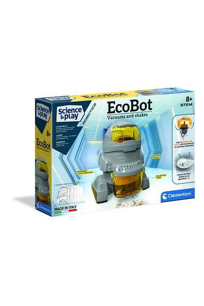 CLEMENTONI Science & Play (Scientific Laboratory) - Robot Eco Bot - For Age 8+ Years