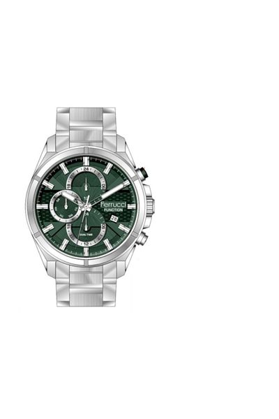 Ferrucci Ferrucci̇ Fcf 03527 M.04 Function Calinated Trend Steel Men's Wristwatch