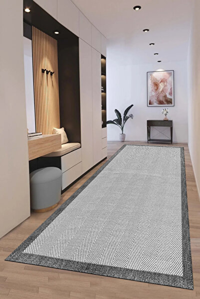 SARAZ HALI Sisal Bordürlü Jut Hasır Kaymaz Taban 1504