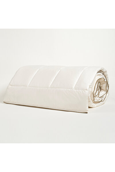 Zsa Zsa Zsu Riva Biyeli Tek Kişilik Yün %100 Yün Yorgan 155x215 Cm Natural