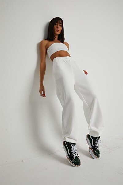 CMZ COLLECTİON Unisex Χοντρό Φούτερ με 3 Κλώνους, Χαλαρή Εφαρμογή