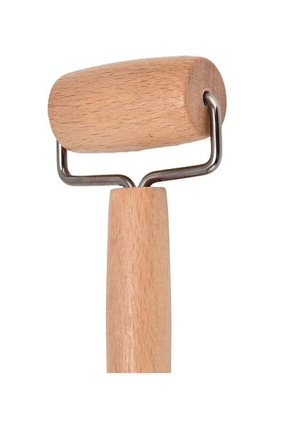 mastergold Wooden Rolling Pin Pastry and Pizza Double Dough Baker Roller